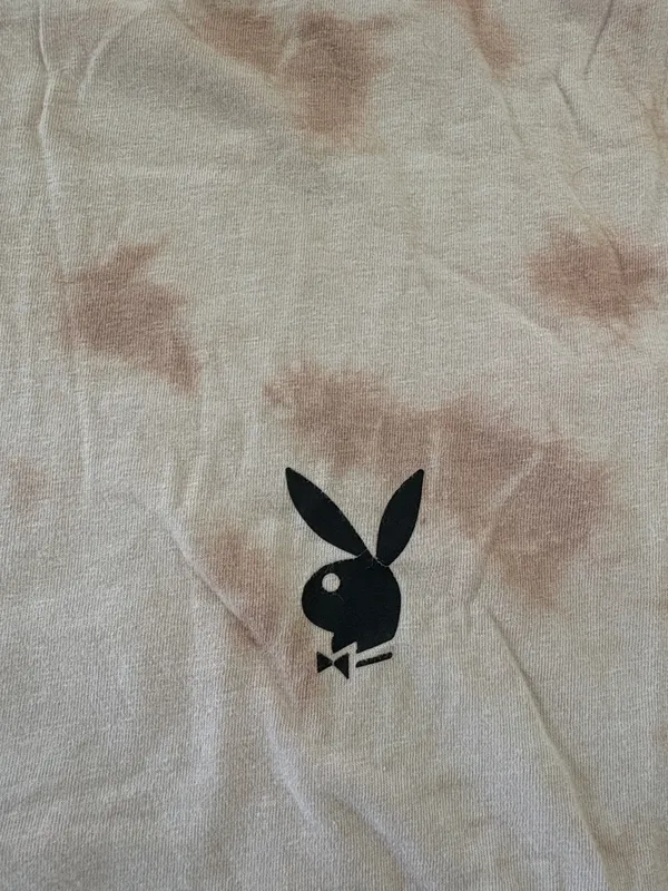 Playboy Pink Tie Dye Oversized Short Sleeve Tee - Image 3