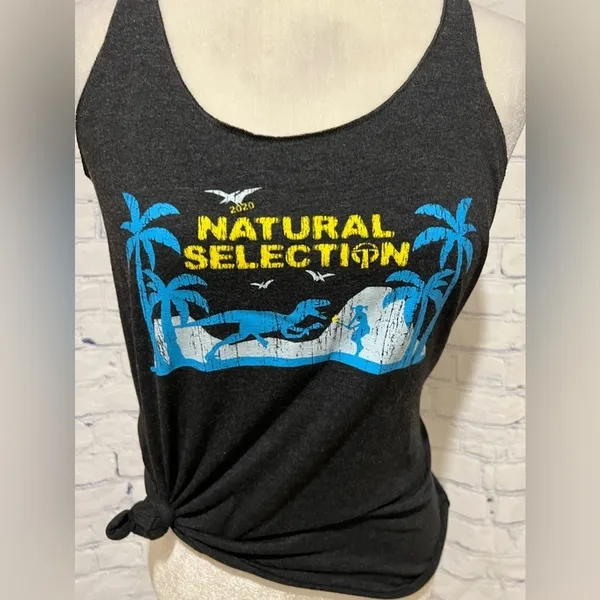 Next Level Natural Selection Sleeveless Tank Top Size Medium - Image 2