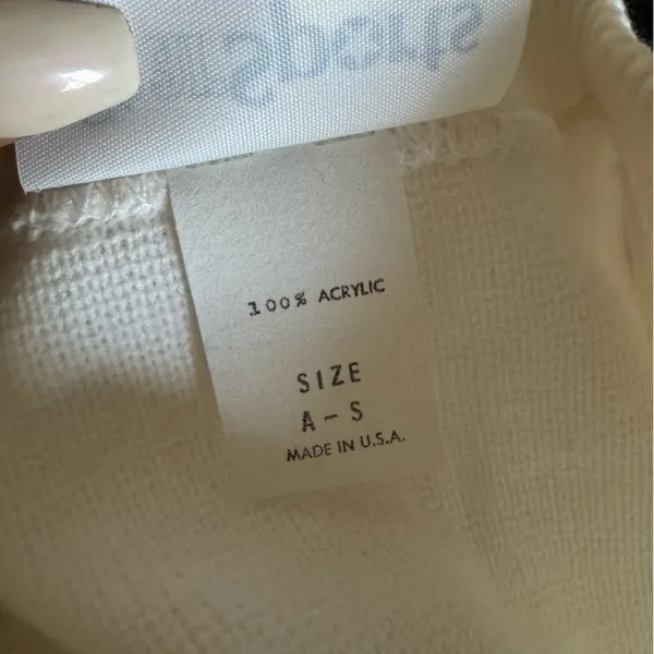 Vintage 80s Lightweight‎ Knit Zip Up Athletic Jacket Oversized Cropped Sz S - Image 5