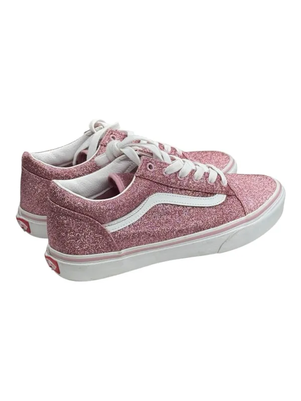 HTF: new Vans ✌︎︎ Old Skool Glitter Skate Shoe Sneaker ✌︎︎ Rose Gold Pink ✌︎︎ 7M - Image 4