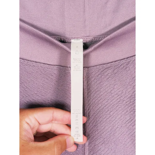 Lululemon Womens Wool End State Jogger Pants Size 4 Dusky Lavender Athleisure - Image 10