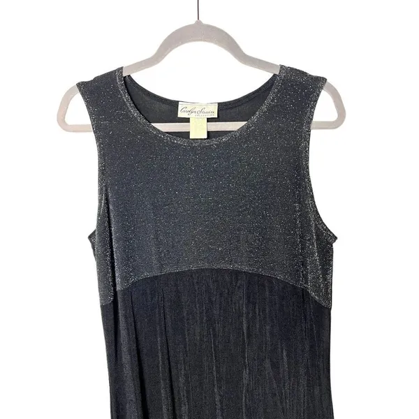 Vintage Carolyn Strauss‎ collection sparkly dress medium - Image 2