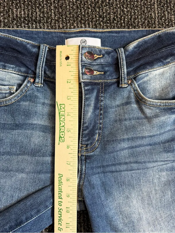 RFM Denim Bootcut Jeans Size 5 / 27 Blue - Image 3