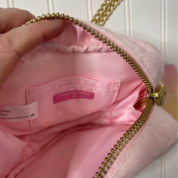 Stoney Clover Lane x Target Terry Cloth Heart Crossbody Bag Purse - Image 3