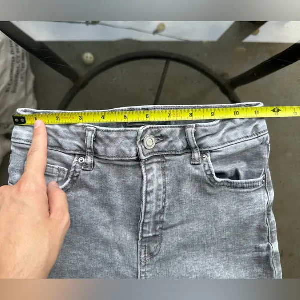Primark Denim Co. Acid Wash Skinny Jeans in Gray Size 4 - Image 7