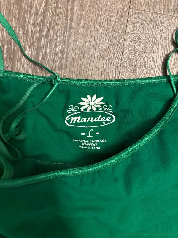 T string tees Green Size L - Image 3