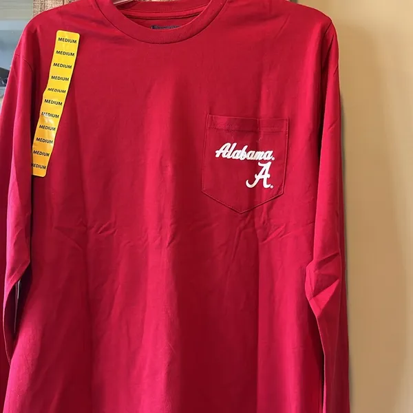 Champion University of Alabama Crimson Red Shirt Long Sleeve Lightweight Women M - Image 7