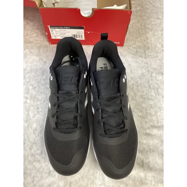 New Balance Fresh Foam X Velo v3 Metal Softball‎ Cleats Black White SMVELOK3 13W - Image 7