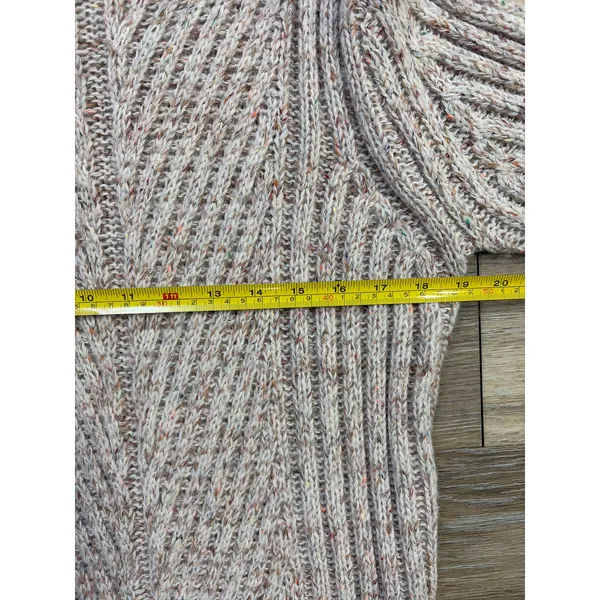 Bohme Ivory Cream Turtleneck Sweater Dress Chunky Knit NWT Women's Small - Image 6