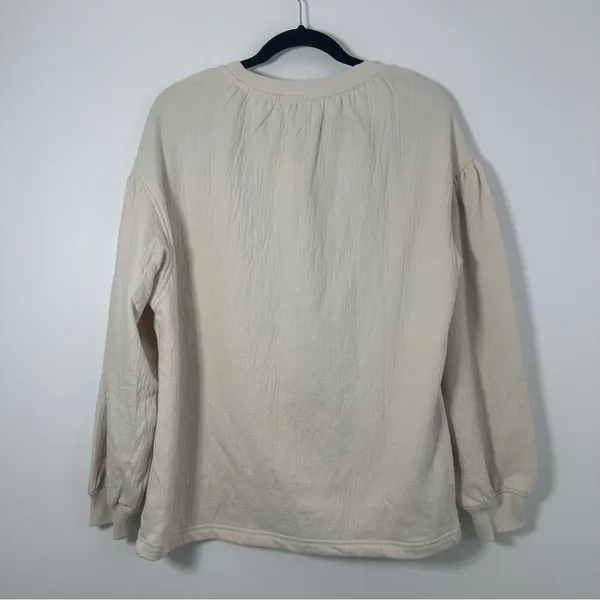 Aerie Women’s Ivory Beige Oversized Sweater Tunic XS NWT - Image 3