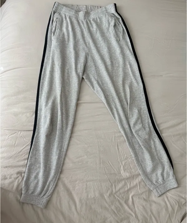 Brandy Melville Grey Sweatpants Rosa John Galt - Image 3