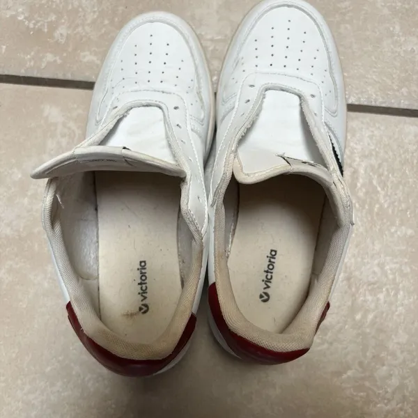 Victoria‎ Madrid Trainer Women’s Size 39 White/red/blue - Image 10
