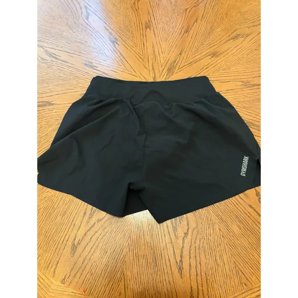 Gymshark Speed Shorts Women Medium Black Athletic Running Workout B1A4U - Image 9