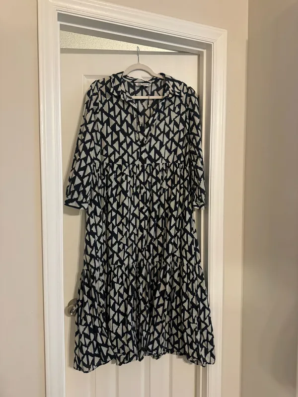 NWOT Zara Patterned Maxi Dress - Image 3