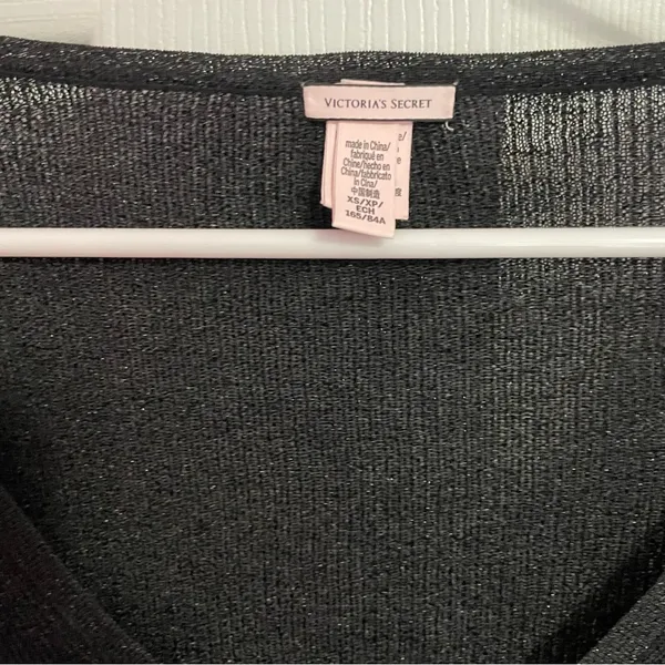 Victoria’s Secret- Women’s Black V-Neck Bodysuit XS - Image 2