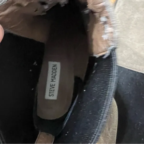 Steve Madden GRROUPlE Taupe Suede Chelsea Boots - Image 7