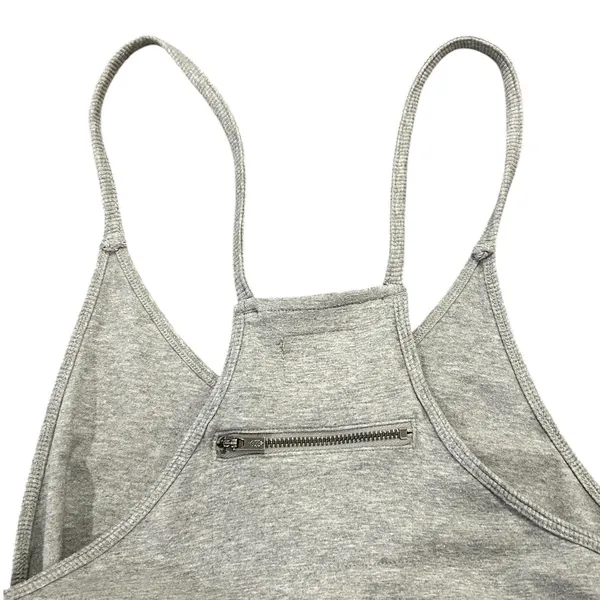 FP Movement Free People Hot Shot Jumpsuit Gorpcore Heather Grey XS OB1239677 - Image 4