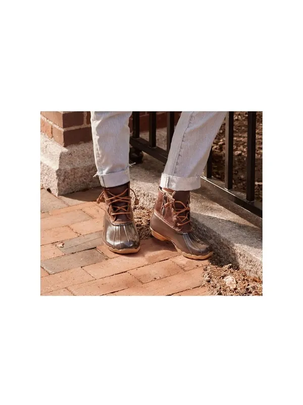 Women’s Brown Sperry Waterproof Duck Boots - Image 3