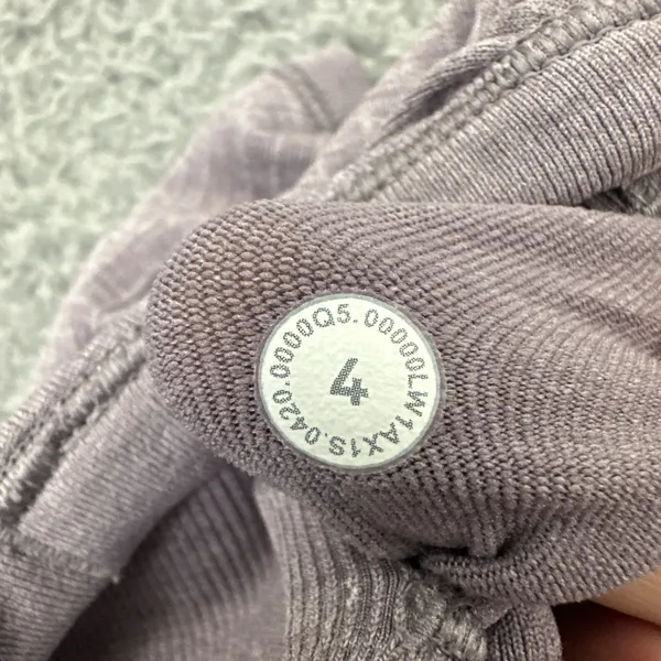 Lululemon Ebb To Street Tank Top Purple Ash Athletic Athleisure Yoga Women's 4 - Image 4