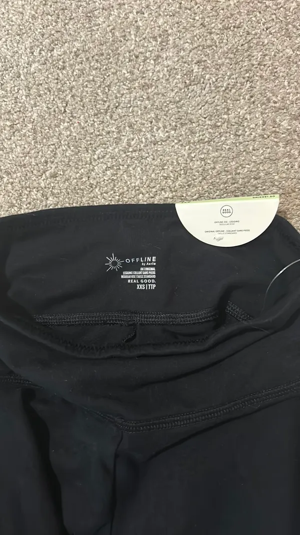 Black Aerie Leggings - Image 4