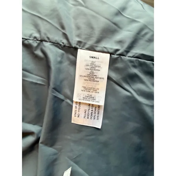 Free Country Pink puffer vest - Image 8
