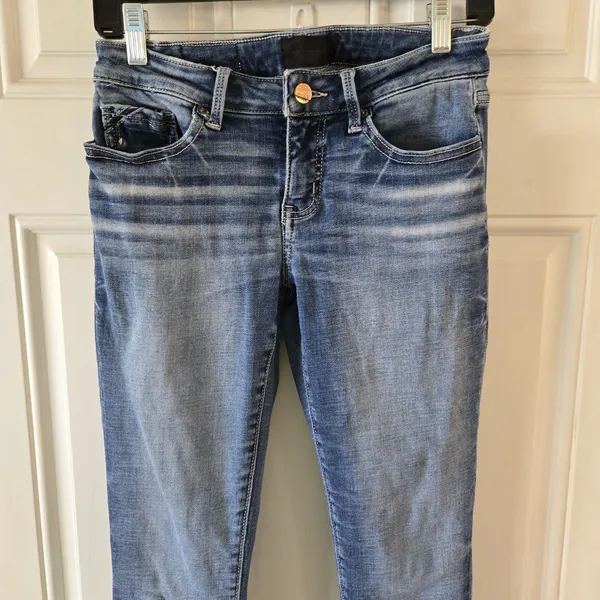 Buckle Black Fit No. 13 Skinny Jeans Womens 27x32 Low Rise Stretch Denim Fitted - Image 3