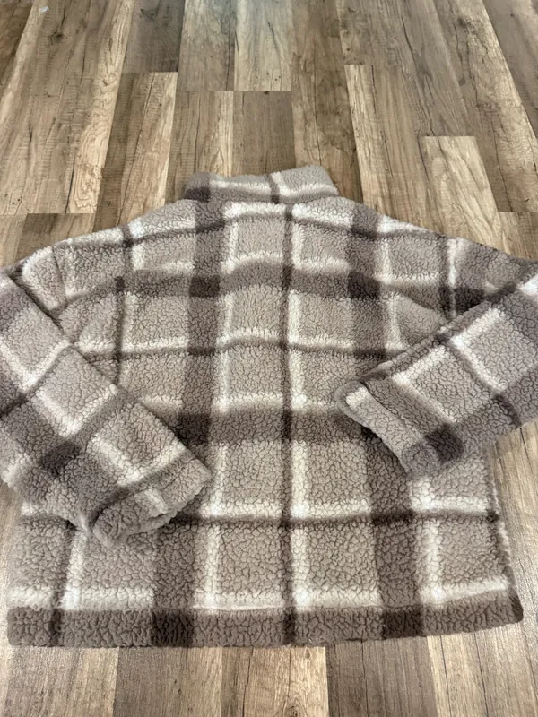 Plaid Sherpa jacket  - Image 7