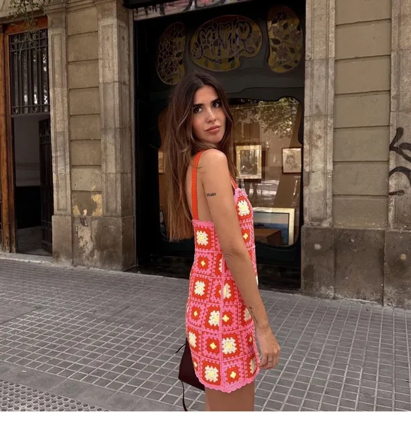 ZARA Crochet Dress - Image 3