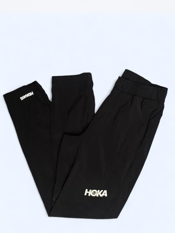 HOKA One One Black Athletic Joggers Training Running Gym Outdoor Activewear S - Image 2