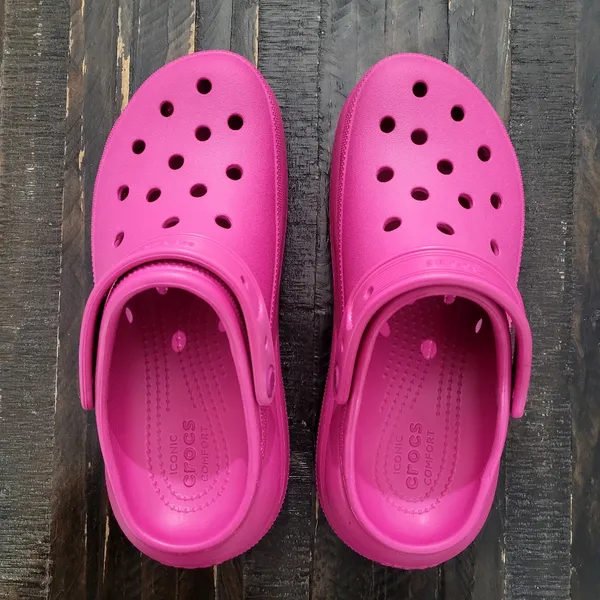 Crocs Classic Crush Clog Platform Iconic Comfort Women's Size 9 - Image 3