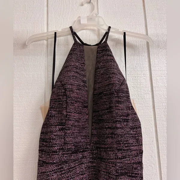 Jovani Halter Neck Formal Dress - Image 4