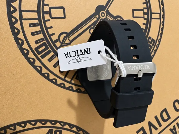 Invicta Celestial Silicone Watch – Black Dial - Image 3