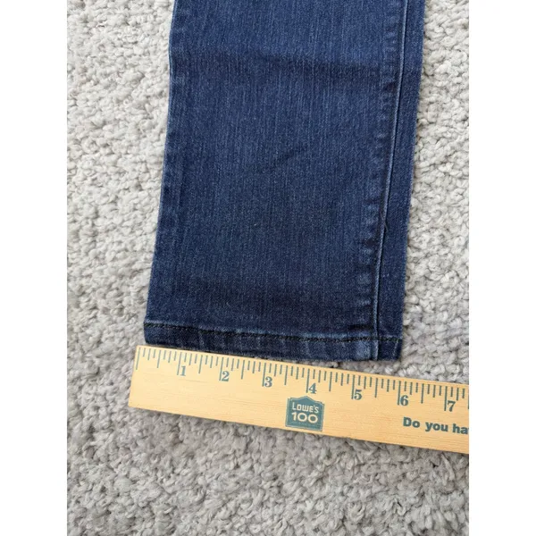 Kardashian Kollection Kim Curvy Skinny Jeans Dark Wash Indigo Size 10 - Image 3