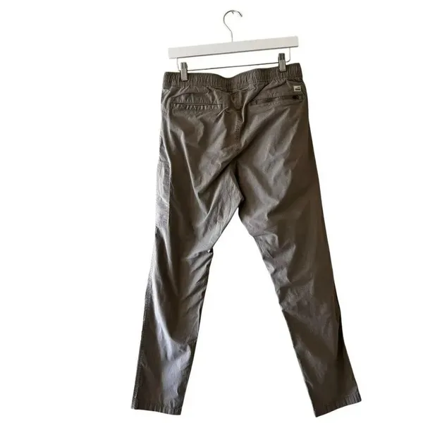 Vuori The Rise And Shine Organic Cotton Athletic Casual Gray Jogger Active Pants - Image 7