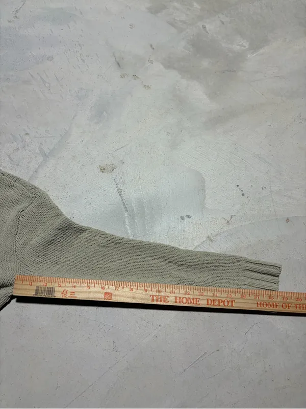 Abercrombie & fitch Lightweight Mock Neck Sweater Light Sage green XS - Image 3