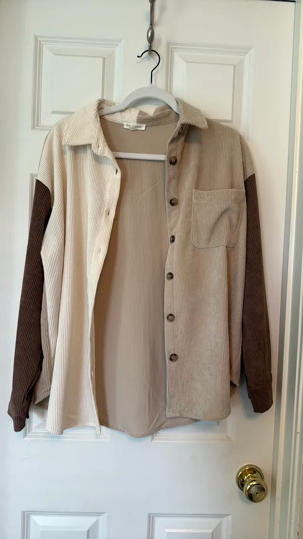 Blu Pepper Lightweight Color block jacket - Image 5