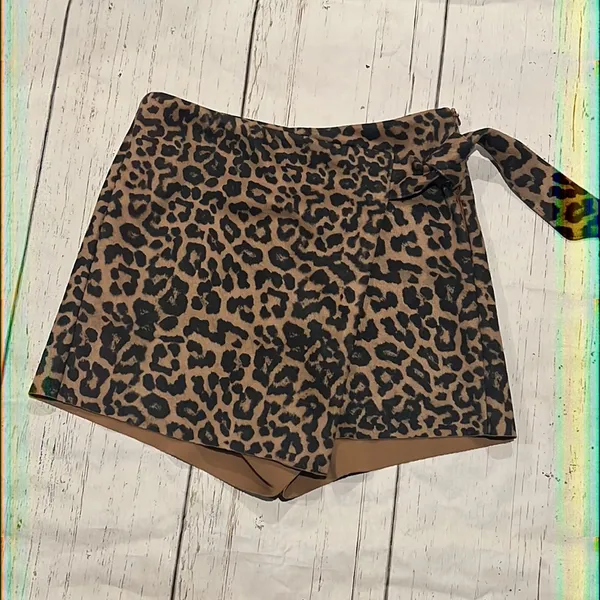 Zara animal print skort - Image 2