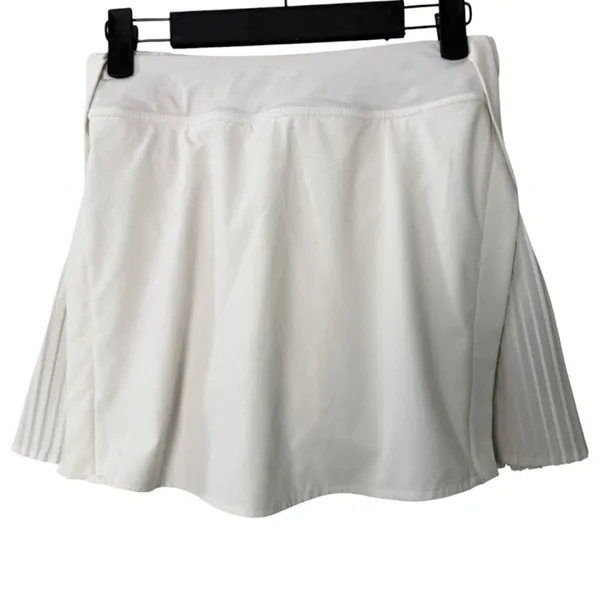 Lululemon Peek Pleat High Rise Tennis Skirt White Size 2 - Image 3