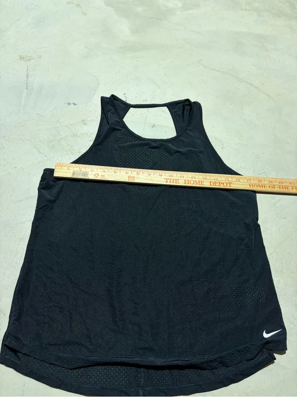Nike Black Racerback Athletic Tank Top large - Image 3