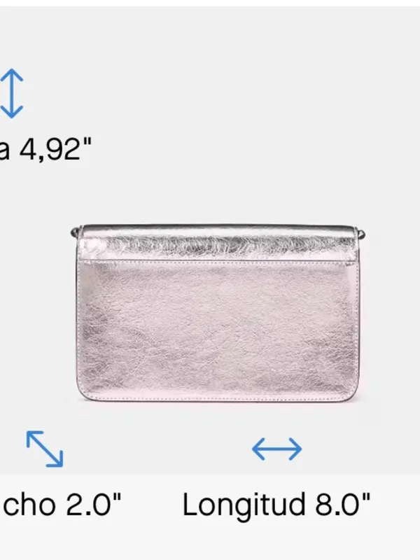 NWT Kate Spade Madison Metallic Willow Mini Flap Crossbody Bag - Image 5