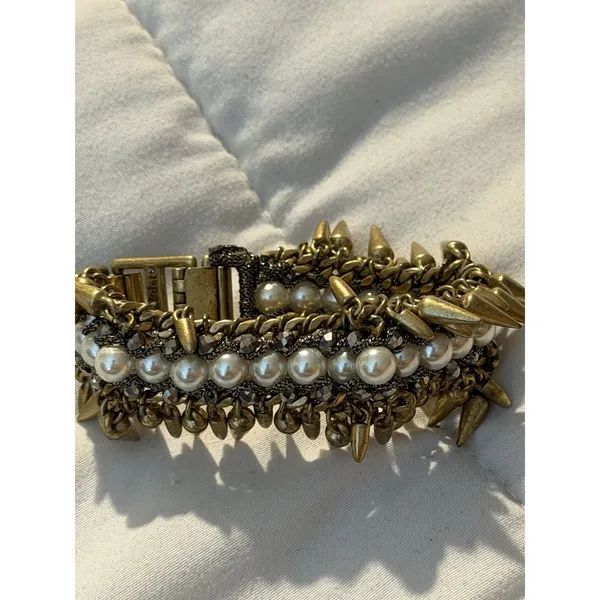 Stella & Dot Renegade Cluster Bracelet 6" - Image 4