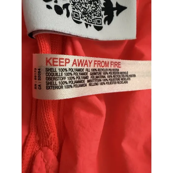 Free People Movement Pippa Packable Puffer Jacket Coral Women's Size Medium‎ - Image 13