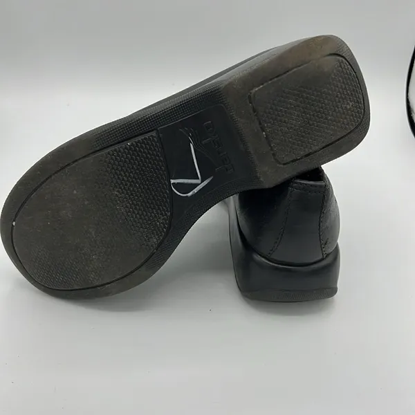 DANSKO Jocelyn Black Leather Slip On Shoes Clogs Size EU 41 US10.5/11‎ B24B - Image 10