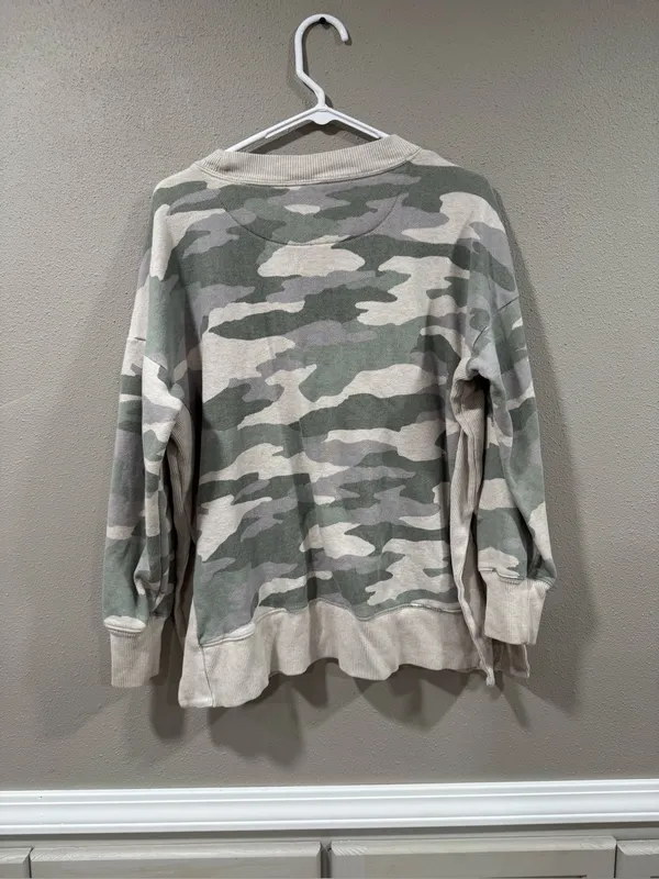 Aerie Camo Crewneck Oversized Fit - Image 3