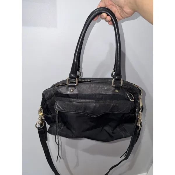 Rebecca Minkoff,‎ leather/poly/nylon Knocked Up diaper bag (retail $345) 1 - Image 2