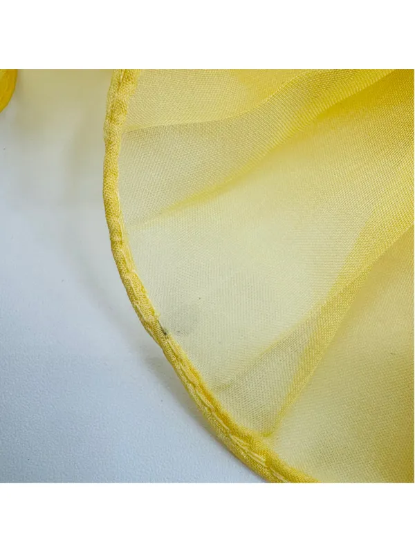 NWT Jasz Couture Strapless Beaded Cocktail Formal Short Dress Yellow Size 4 - Image 15