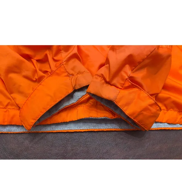 Clemson‎ Tigers Full Zip Jacket Women's XL Orange White Purple Lined Windbreaker - Image 11