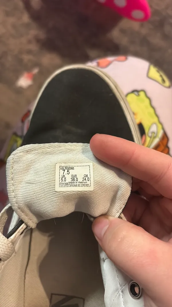 Black Platform Vans - Image 5