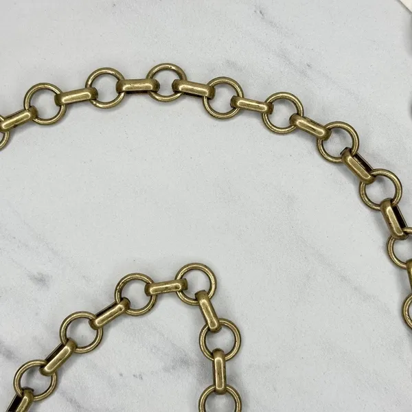 Chico's Free Spirit Gold Tone Chain Belt Medium/Large (M/L) ✨ - Image 10