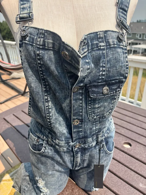 JCG Apparel NWT Denim Overalls - Image 5